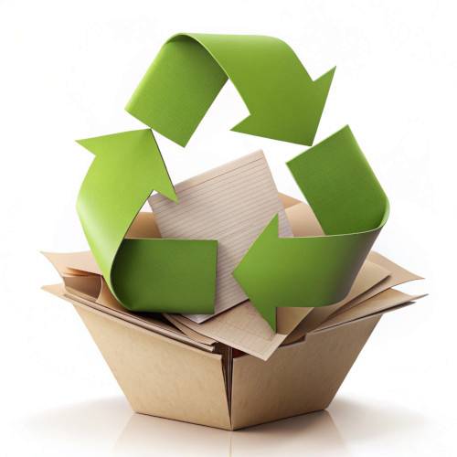 Recycling von Papier