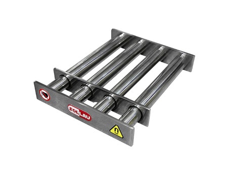 Gitter-Magnet mit ausziehbaren Magnetrosten MR