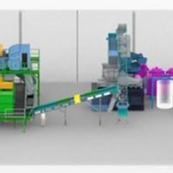 Automatische Sortieranlage für 3D-Kunststoffabfälle – PET-Flaschen